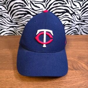 0725 Thrifted Mens Adjustable Nike Minnesota Twins Hat RYAN24